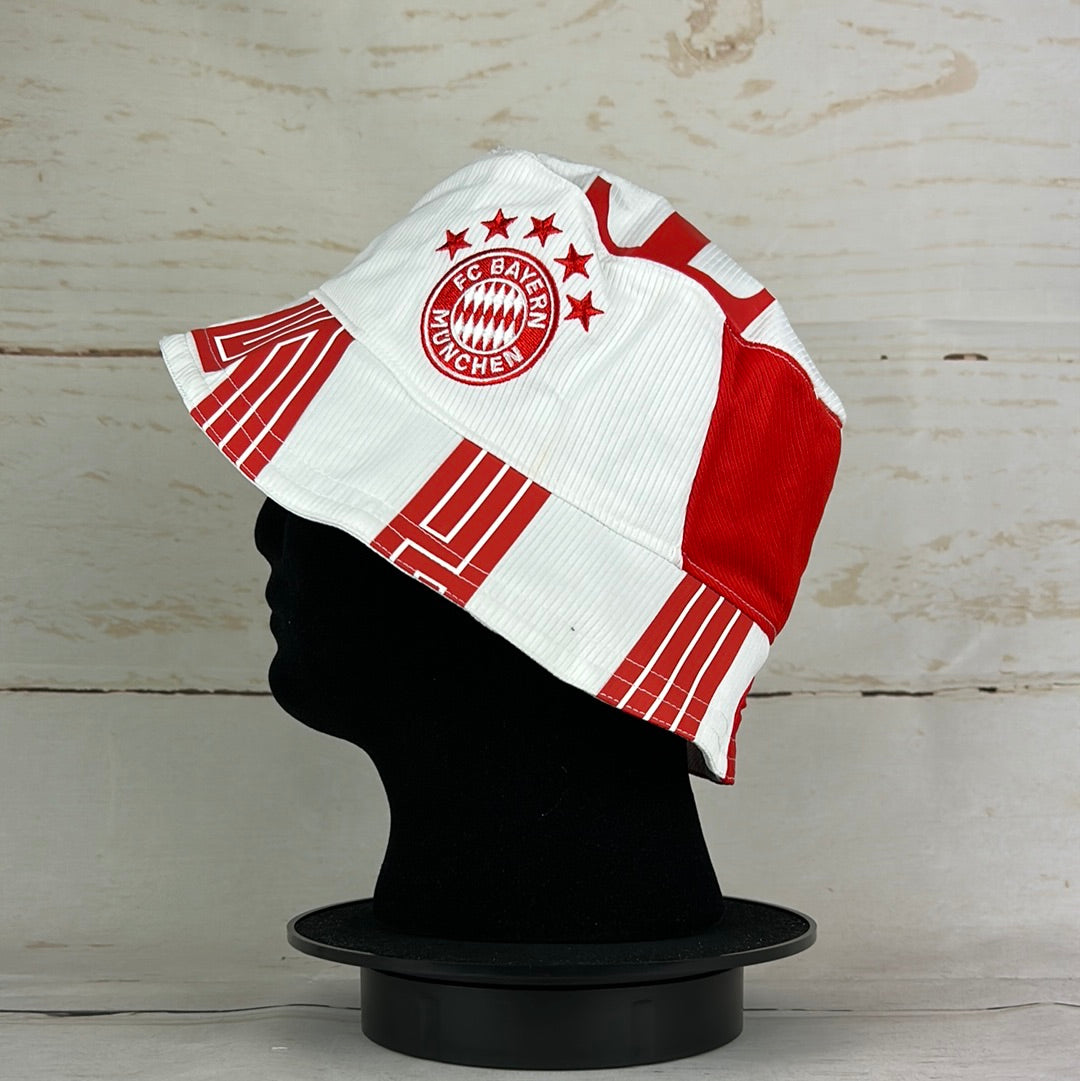 Bayern Munich 2023-2024 Upcycled Away Shirt Bucket Hat