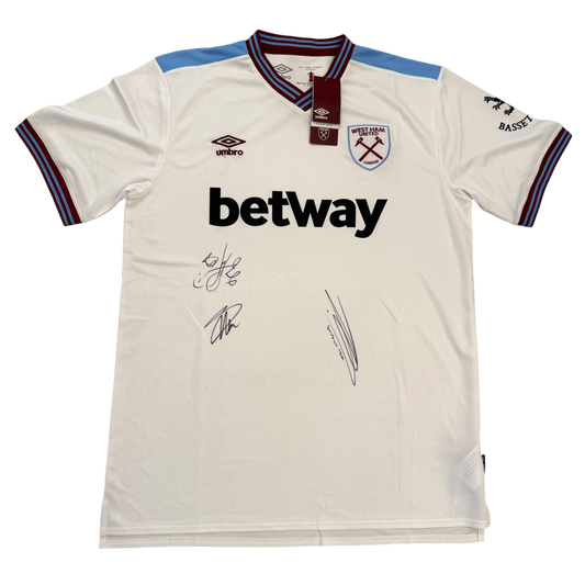 West Ham United 2018/2019 Signed Away Shirt