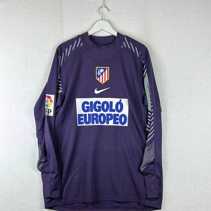 Atletico Madrid 2003/2004 Player Issue Goalkeeper Shirt - Gigolo Europeo