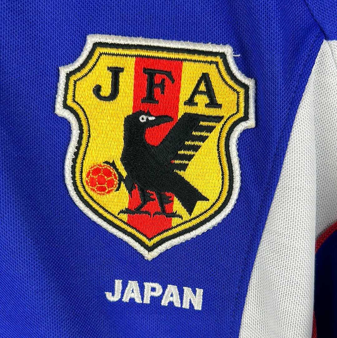 Japan 1999 Match Worn Shirt - Kirin cup v Belgium