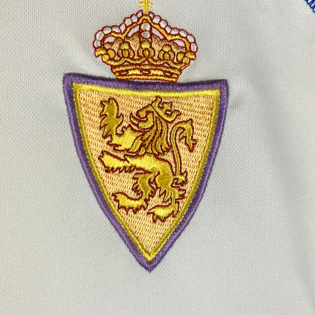 Real Zaragoza 2005-2006 Match Worn Home Shirt - XL - Cuartero 4