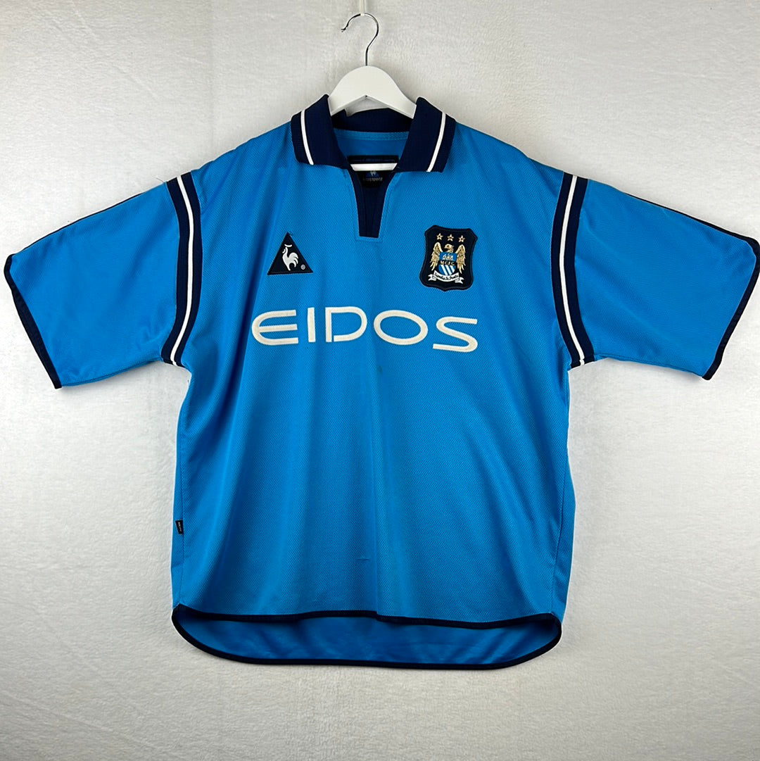 Manchester City 2001-2002 Home Shirt