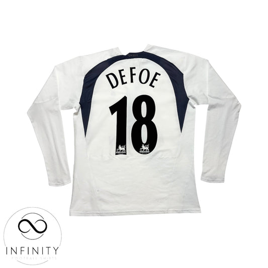 Tottenham Hotspur Home Shirt LS 2006/07 (S) Defoe 18