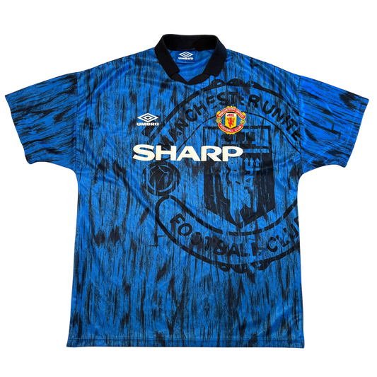 Manchester United 1992-1993 Away Shirt - Large -