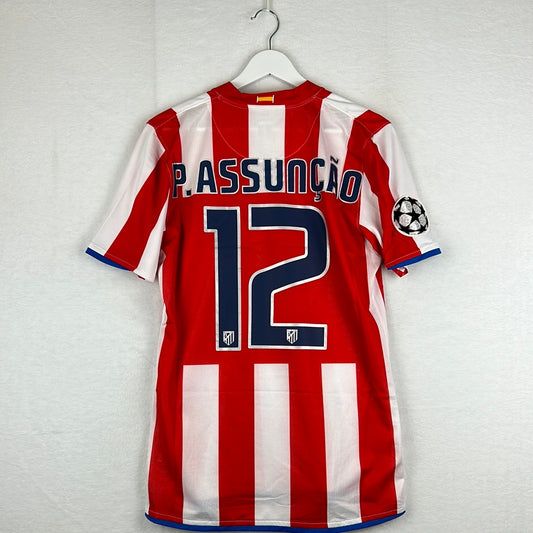 Atletico Madrid 2008/2009 Player Issue Home Shirt - 
