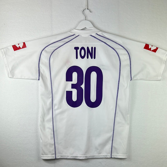 Fiorentina 2007-2008 Away Shirt - XL - Toni 30