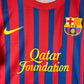 Barcelona 2011/2012 Player Issue Home Shirt - 22 - Pre Season Shirt