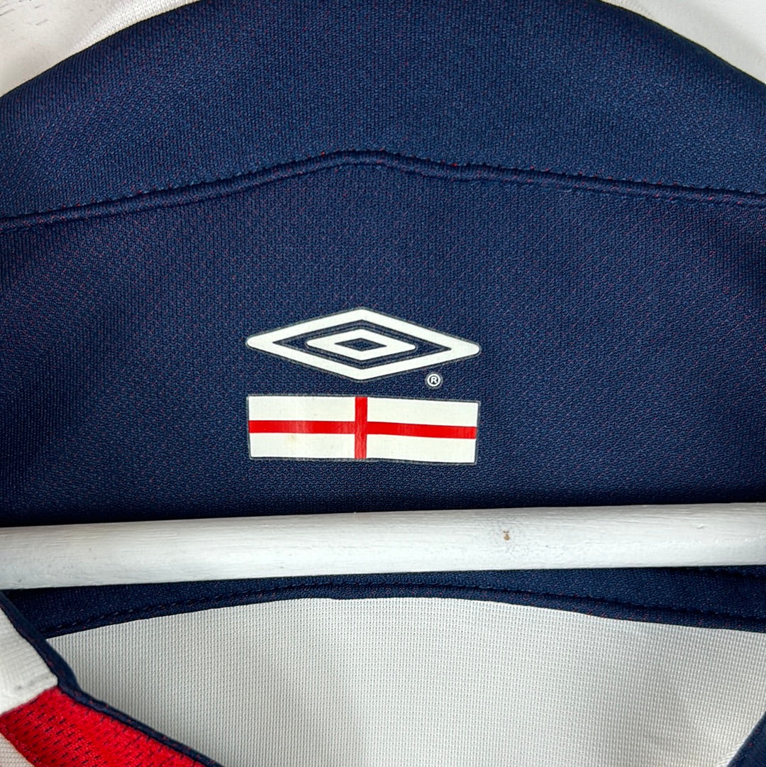 England 2004 Home Shirt - Authentic Umbro Shirt