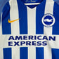 Brighton 2017/2018 Player Issued Home Shirt - Baldock 9