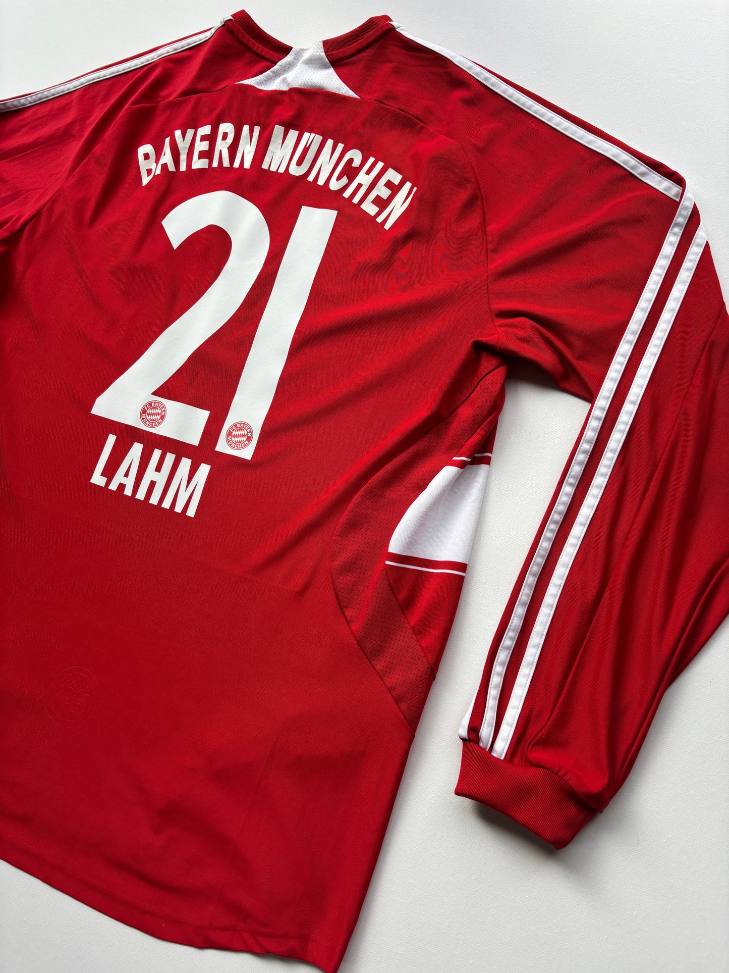 Bayern Munich Home Shirt LS 2007/08 (XL) Lahm 21