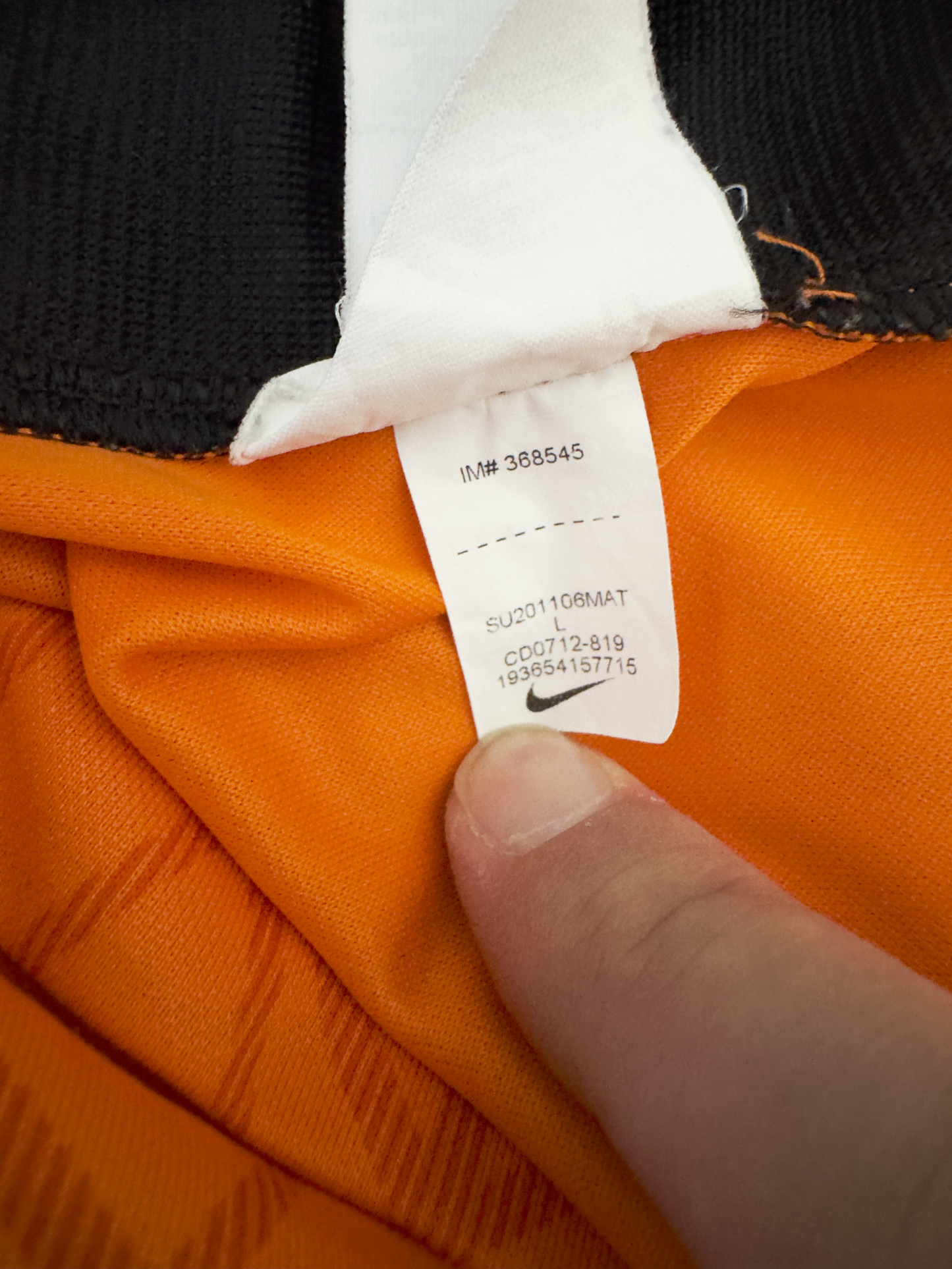 Netherlands 2020-22 Home Shirt - Size L (M Fit)