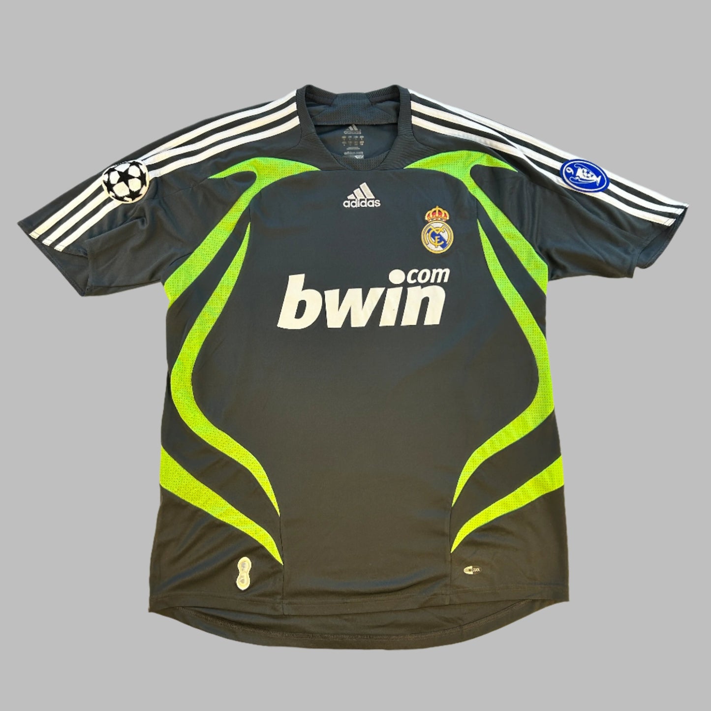 Real Madrid 2007-2008 Third Shirt - Large - Good Condition