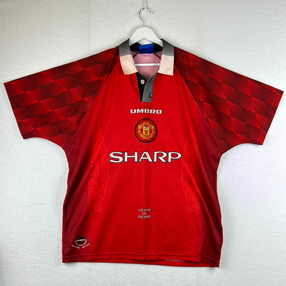 Manchester United 1996/1997 & 1997/1998 Home Shirt - XL - Keane 16