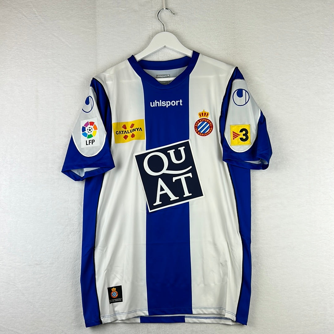 Espanyol 2006-2007 Player Issue Home Shirt - Extra Large - Torrejon 19
