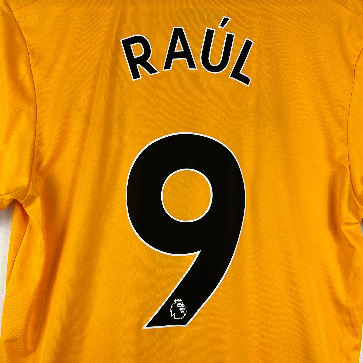 Wolverhampton Wanderers 2018/2019 Player Issued Home Shirt - Raul 9