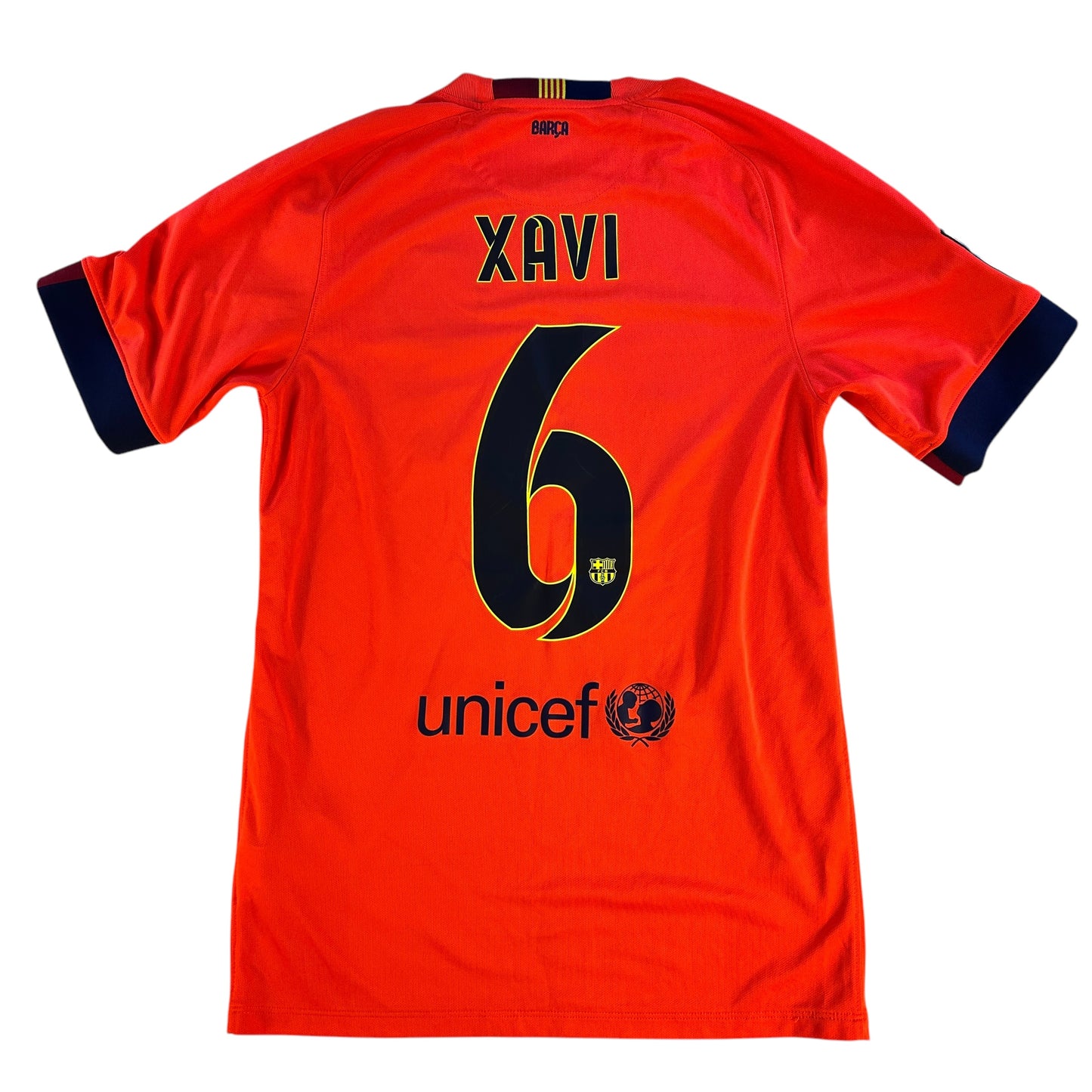 Barcelona 2014-2015 Away Shirt Xavi 6 print