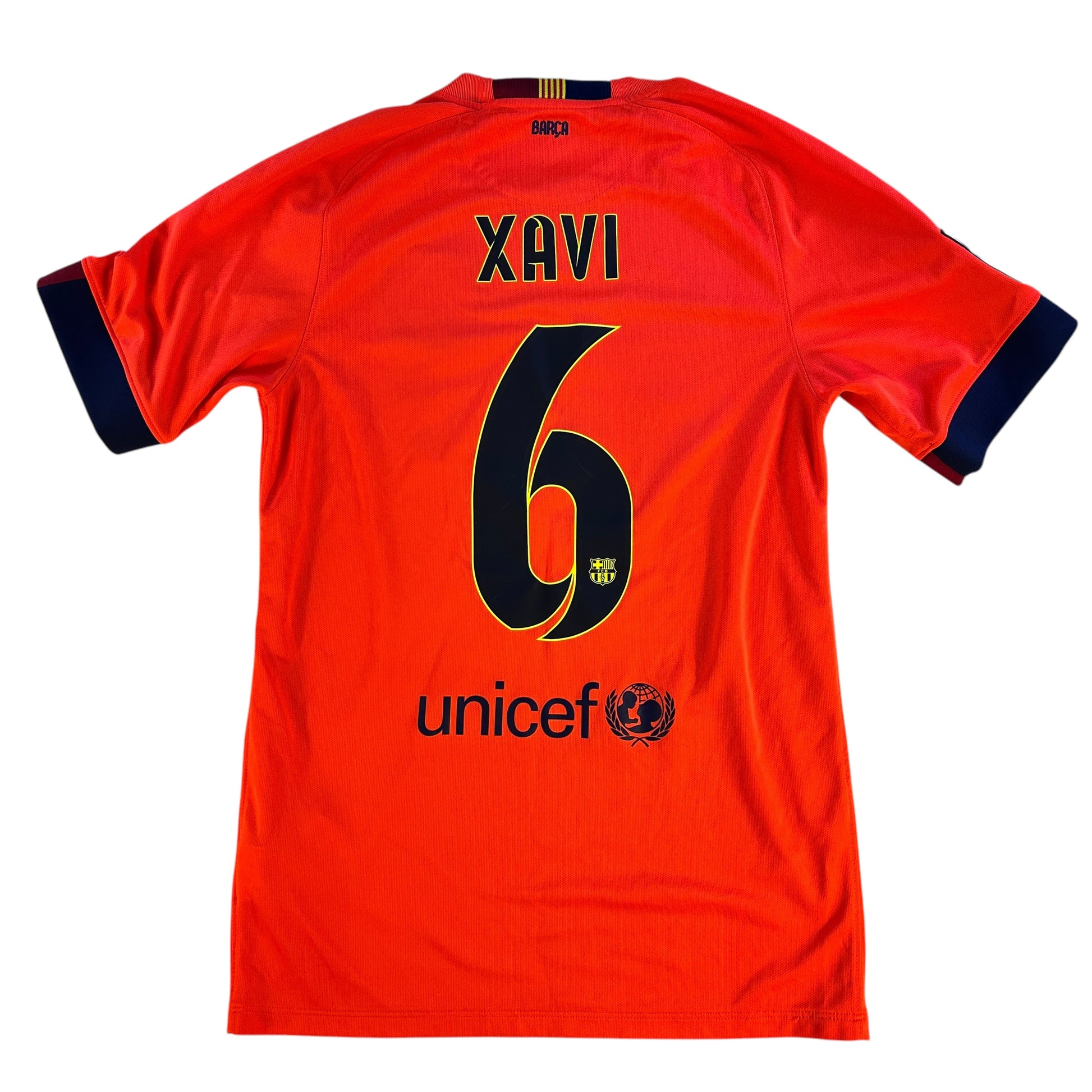 Barcelona 2014-2015 Away Shirt Xavi 6 print