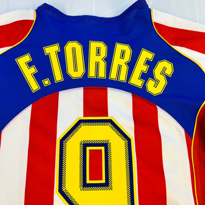 Atletico Madrid 2004/2005 Home Shirt - Spiderman 2 - Torres 9