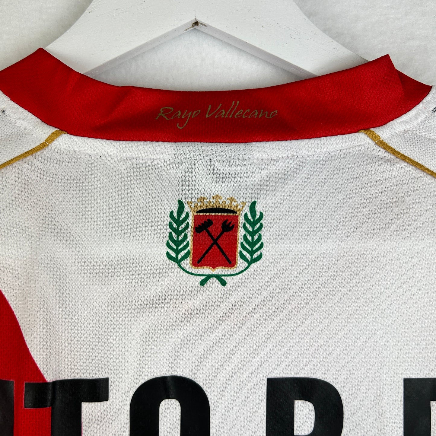 Rayo Vallecano 2012/2013 Player Issue Home Shirt - Tito RR 2