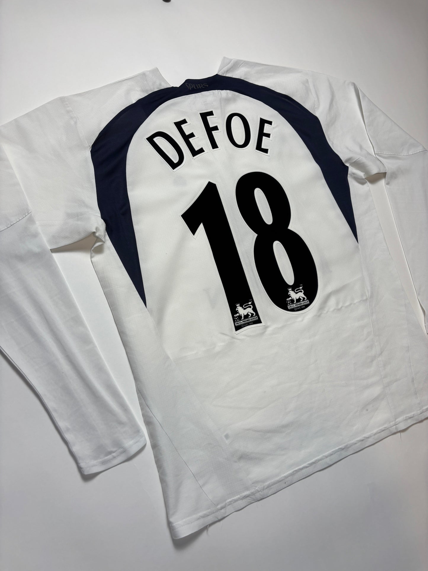 Tottenham Hotspur Home Shirt LS 2006/07 (S) Defoe 18