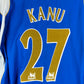 Portsmouth 2006/2007 Match Worn Home Shirt - Kanu 27