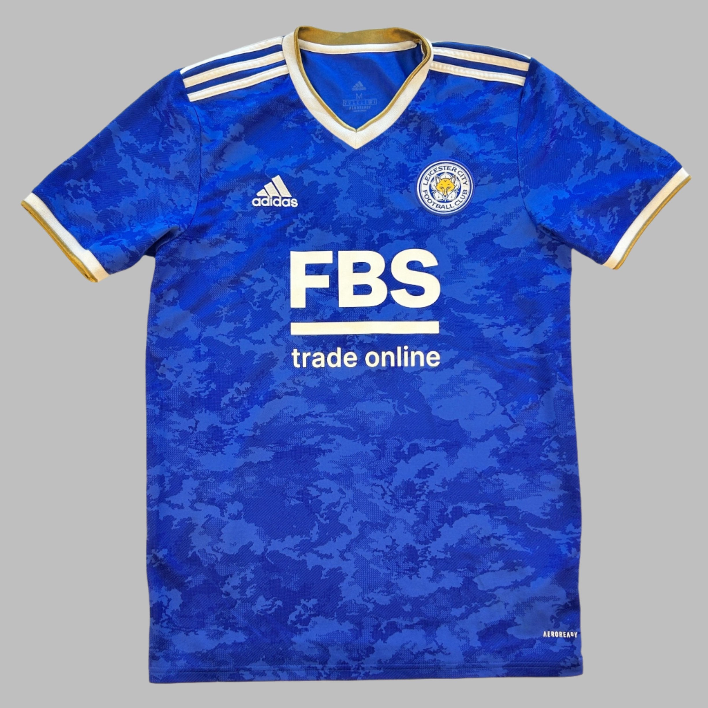 Leicester City 2020 2021 Home Shirt Medium Player Shirt Casual Football Shirts