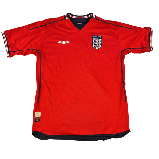 England 2002-2003 Reversible Away Shirt - Excellent Condition