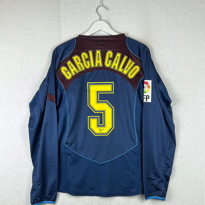 Atletico Madrid 2004/2005 Player Issue Away Shirt - Garcia Calvo 5 Print