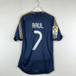 Real Madrid 2007/2008 Player Issue Away Shirt - Raul 7