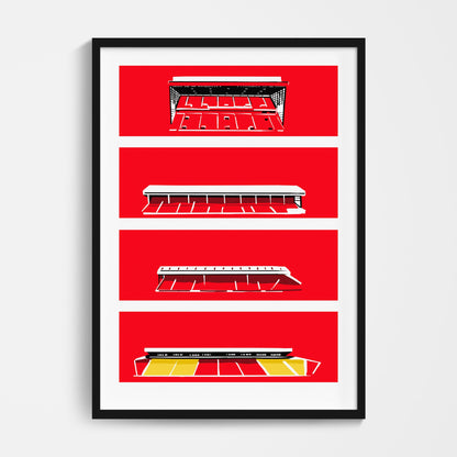 Aberdeen Stadium Print