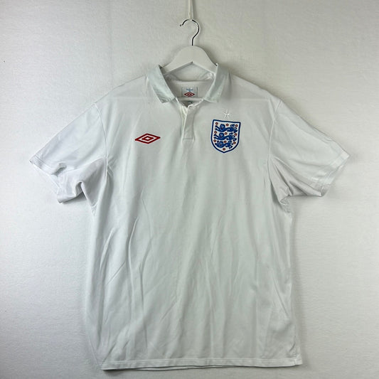 England 2010 Home Shirt - Original Umbro Shirt