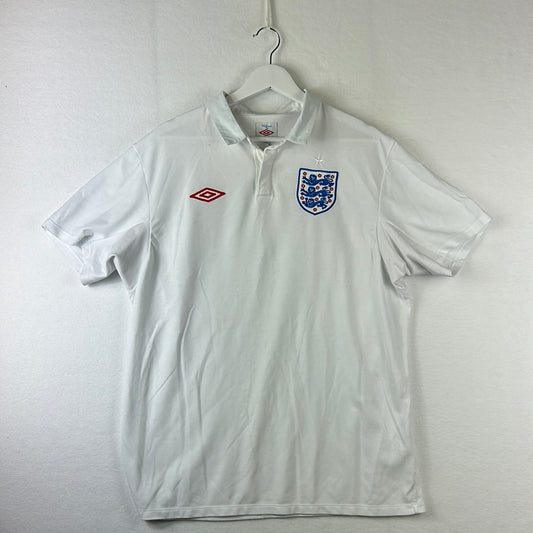 England 2010 Home Shirt - Original Umbro Shirts