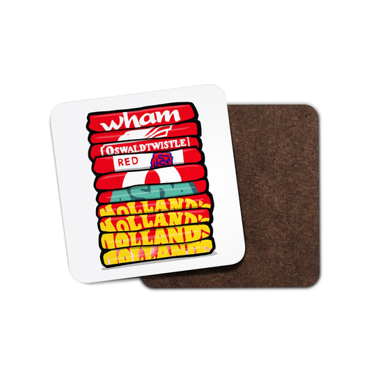 Accrington Shirt Stack Coaster