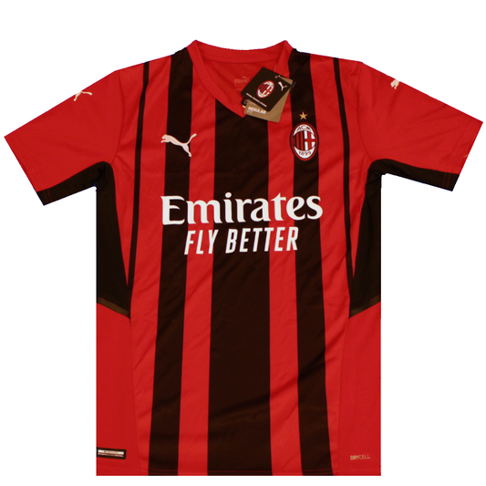 AC Milan 2021-2022 Home Football Shirt (BNWT) S