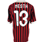 AC Milan 2011-12 Home - Size L - Nesta 13