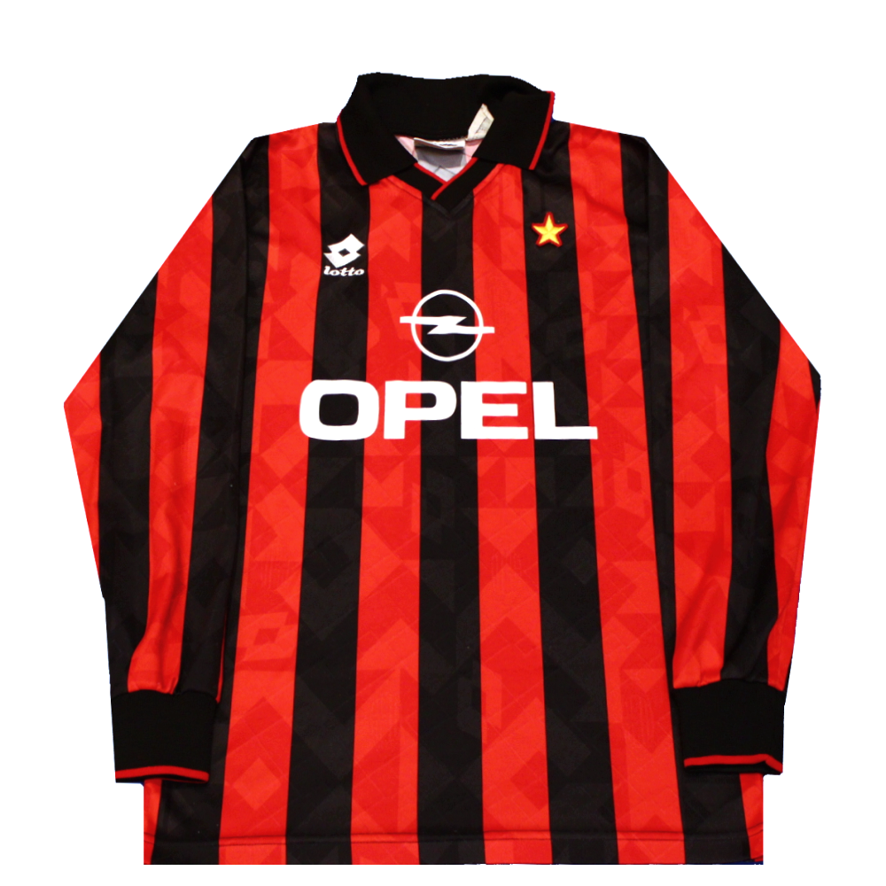 AC Milan 1994-1995 Player Spec Home Football Shirt (Excellent) S