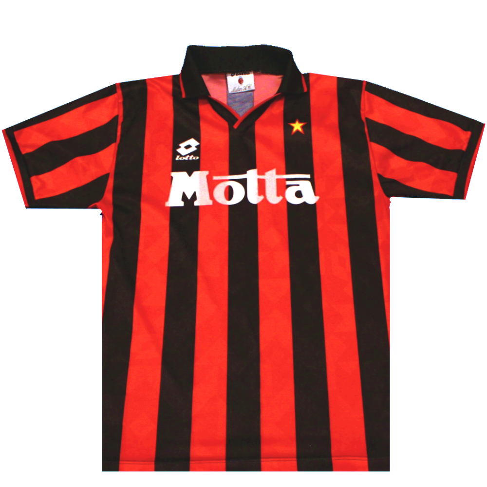 AC Milan 1993-1994 Home Football Shirt (Excellent) M