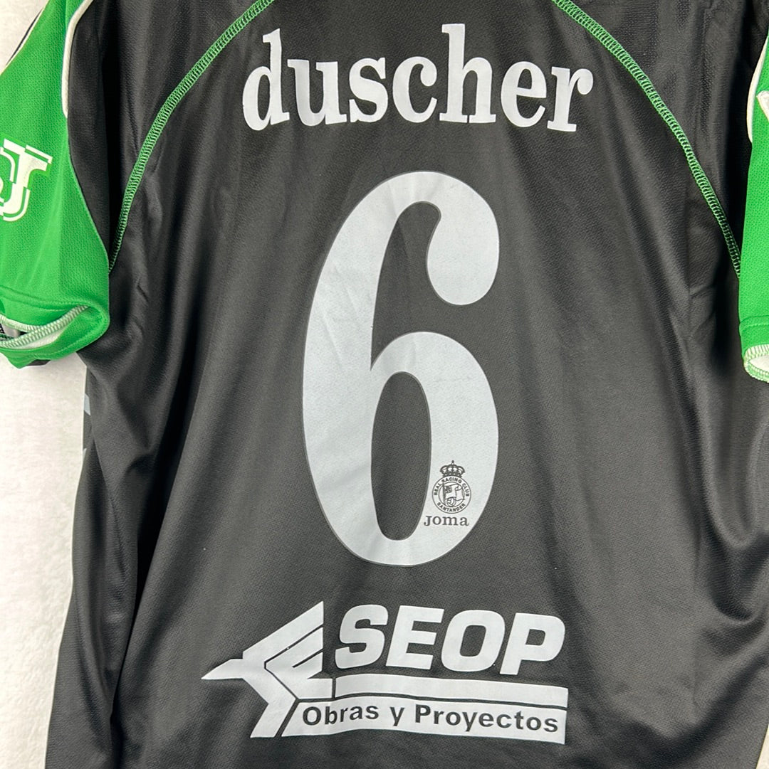 Racing Santander 2007-2008 Player Issue Away Shirt - Duscher 6