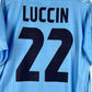 Celta Vigo 2003/2004 Player Issue Home Shirt - Luccin 22