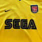 Arsenal 1999/2000 Away Shirt - Extra Large - Very Good