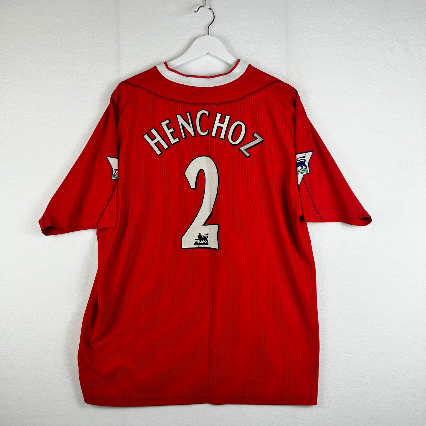 Liverpool 2002-2004 Home Shirt - Extra Large - Henchoz 2 - Excellent Condition