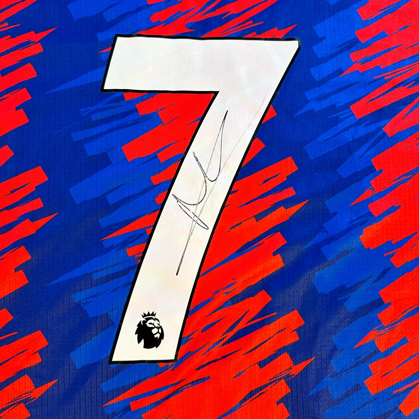 Crystal Palace 2023/2024 Signed Home Shirt - Olise 7