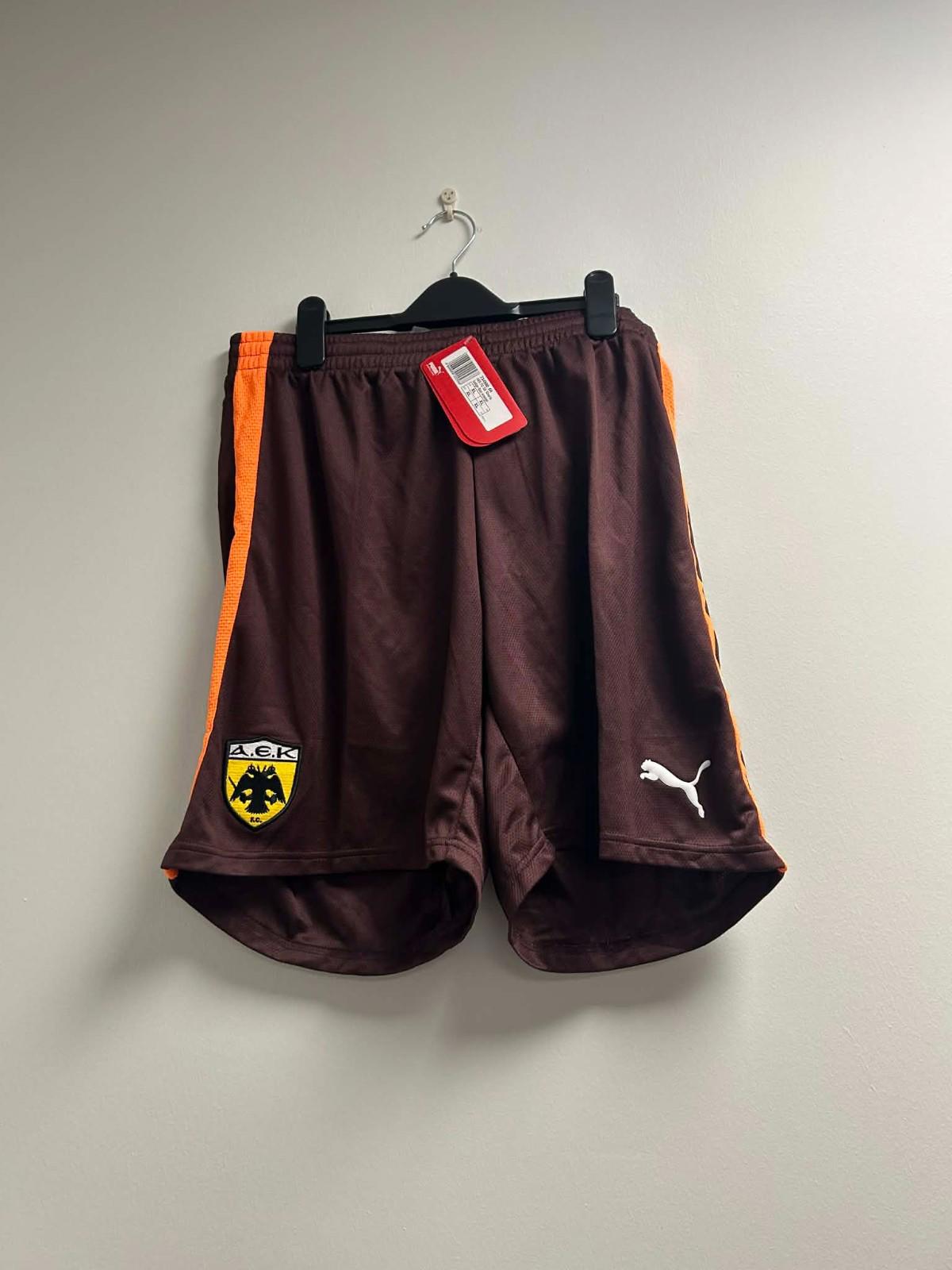 AEK Athens 2011-2012 Away Football Shorts (BNWT) XL