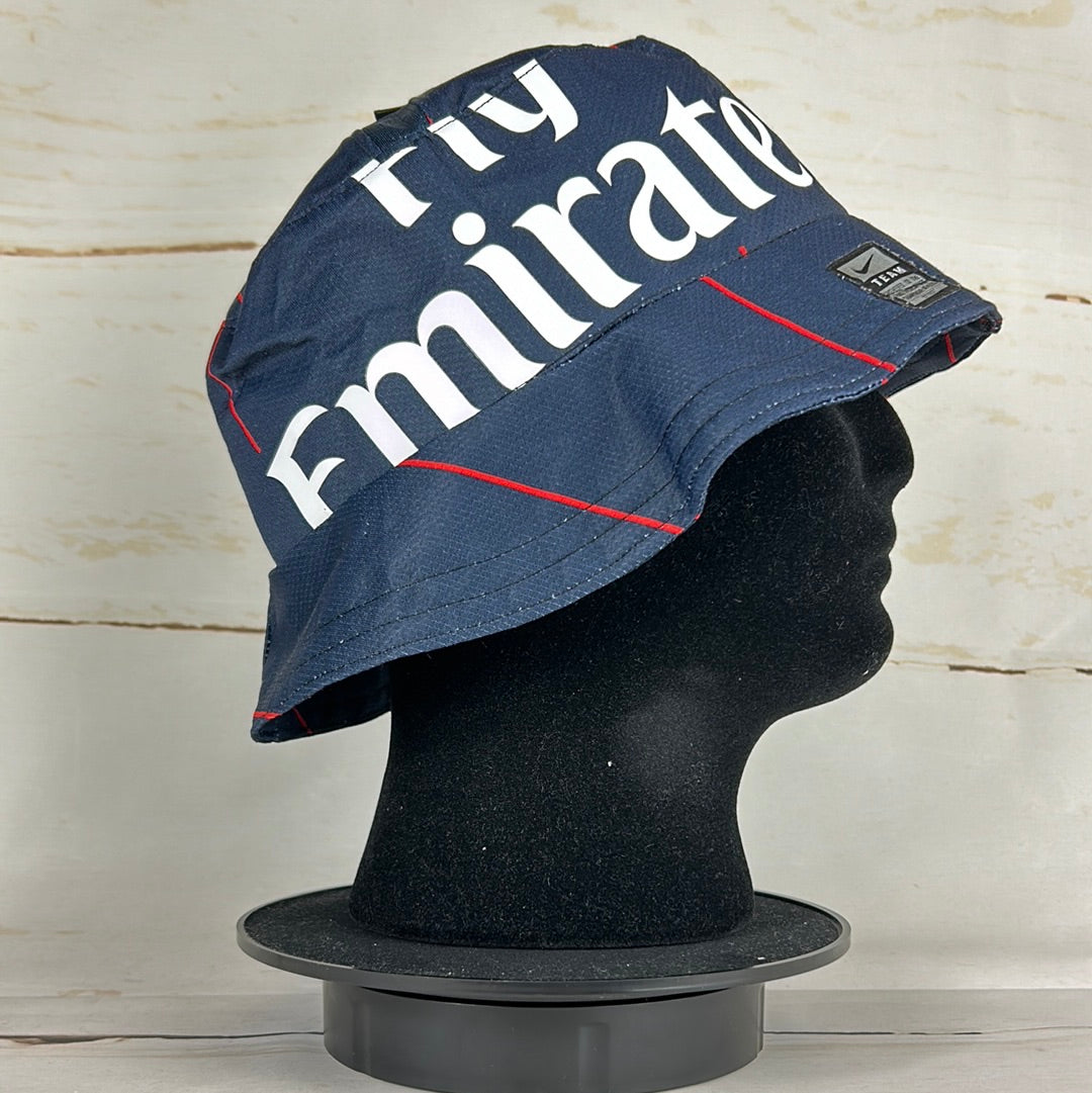 Paris Saint Germain 2008/2009 Upcycled Shirt Bucket Hat