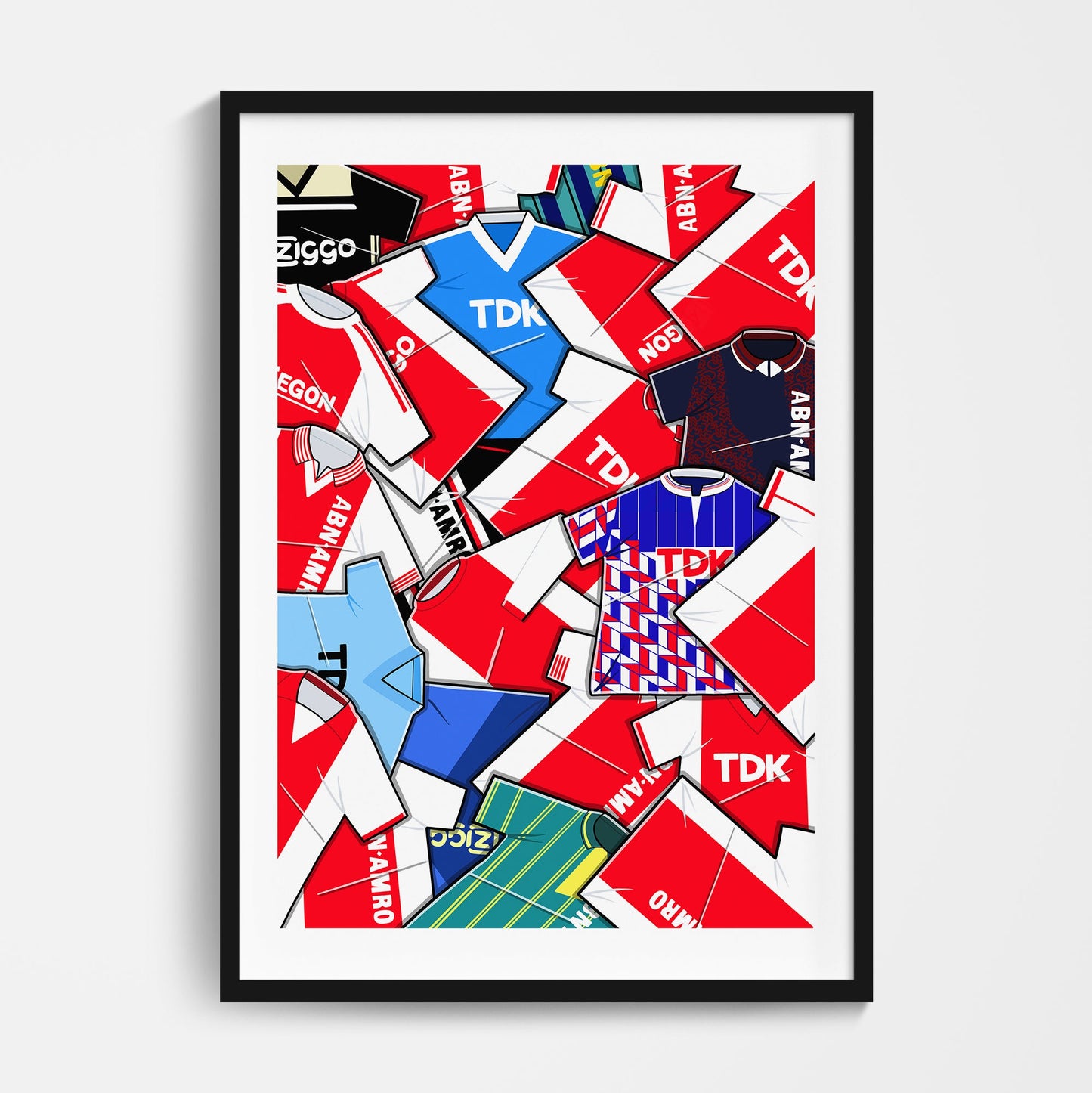 Ajax Shirts Mash Up Print