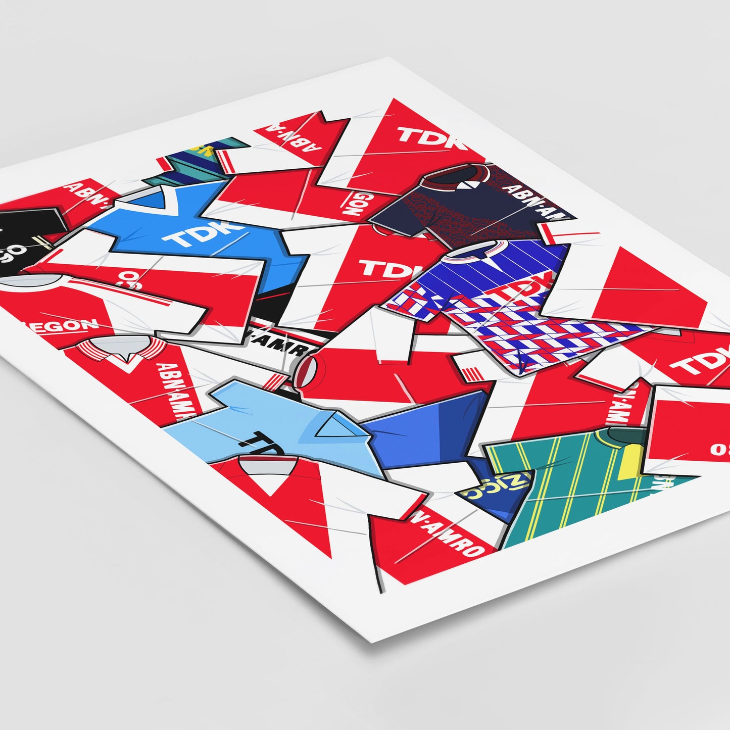 Ajax Shirts Mash Up Print