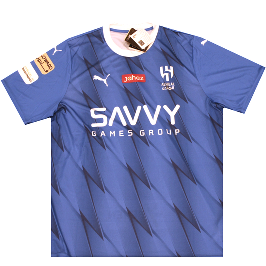 Al Hilal 2023-2024 Home Football Shirt (BNWT) M