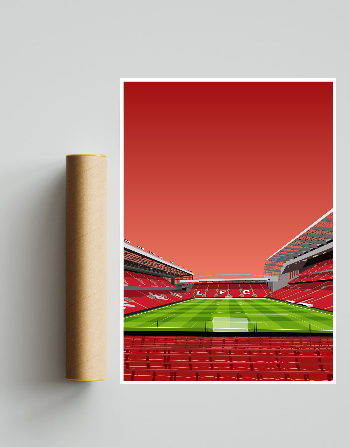 Anfield Kop Stand A3 Print