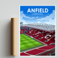 Anfield Stadium A3 Print