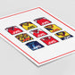 Arsenal Shirts Print